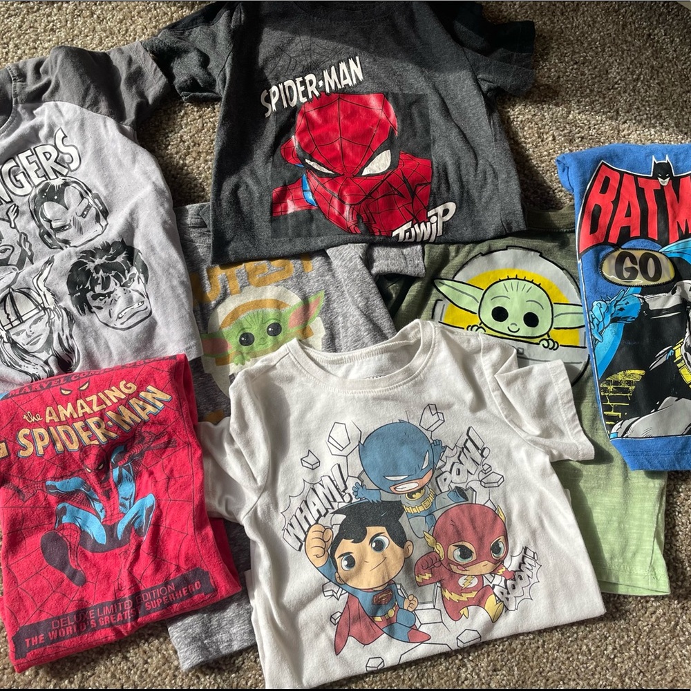 Toddler Graphic Character Tee Bundle